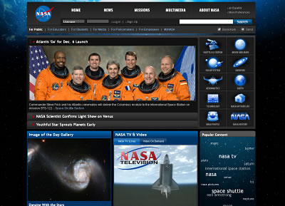 Web 2.0 at NASA